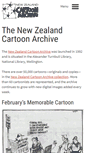 Mobile Screenshot of cartoons.org.nz
